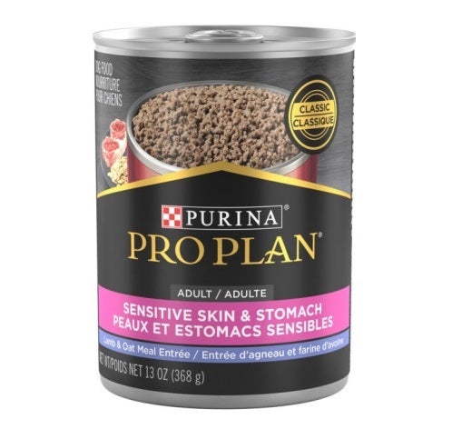 Pro Plan Dog Canned Sensitive Skin Stomach Lamb Oat Meal JT Pets Natural Pet Food Supplies
